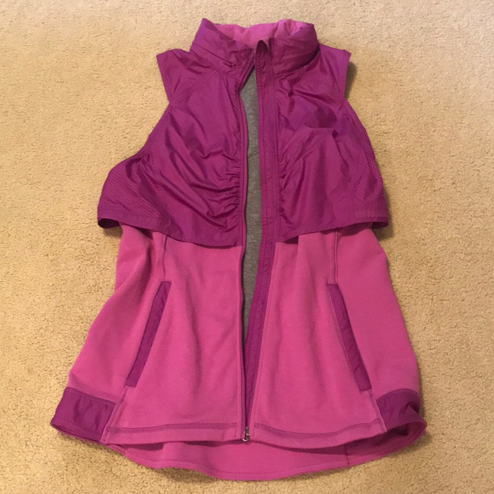 Lululemon purple running vest